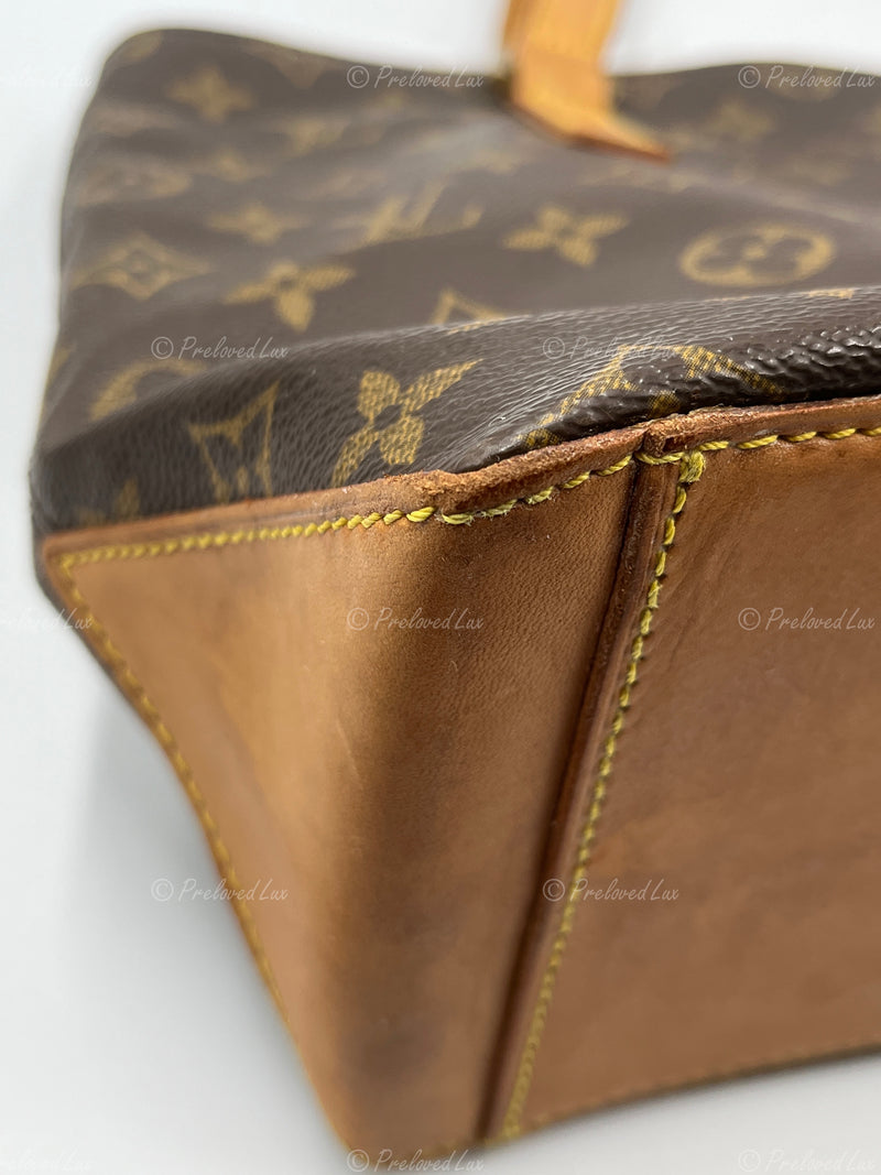 LOUIS VUITTON Monogram Cabas Piano Tote Shoulder Bag