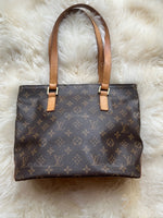 LOUIS VUITTON Monogram Cabas Piano Tote Shoulder Bag