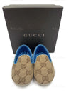 Sold-Gucci Baby Brown Monogram GG Logo Shoes Size EU 16 US 1