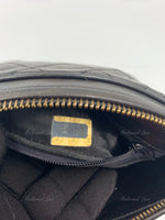 Sold-CHANEL Lambskin Black Camera Bag with Tassel