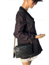 Sold-CHANEL Lambskin Black Camera Bag with Tassel