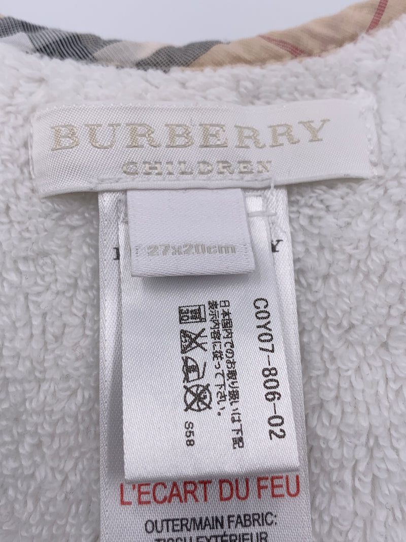 Kids - Burberry Children White baby Bib