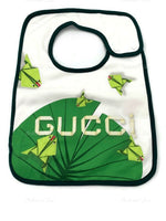 Kids - Gucci White Green baby Bib