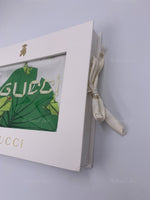 Kids - Gucci White Green baby Bib