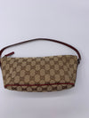 Sold-GUCCI GG Logo Brown Small Handbag