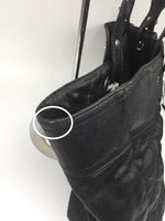 Sold-CHANEL Matelasse CC Tote Nylon black