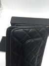 Sold-CHANEL CC Wallet-on-the-chain Lambskin Crossbody Bag - Black