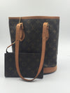 Sold-LOUIS VUITTON Monogram Bucket PM with Pouch M42238