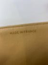 Sold-CHANEL Lambskin Medium Diana Single Chain Single Flap Bag Beige/gold (2)