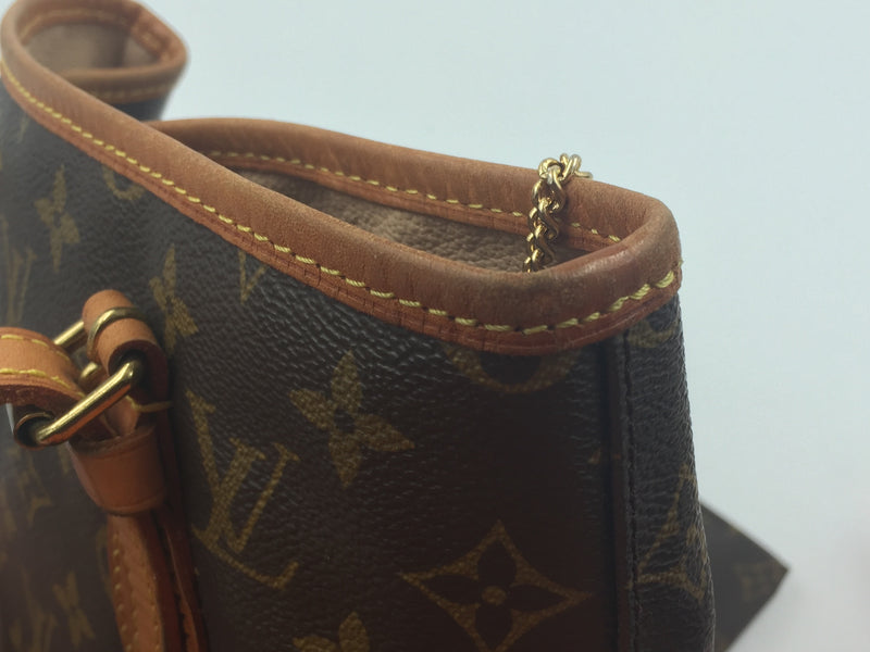 Sold-LOUIS VUITTON Monogram Bucket PM with Pouch M42238