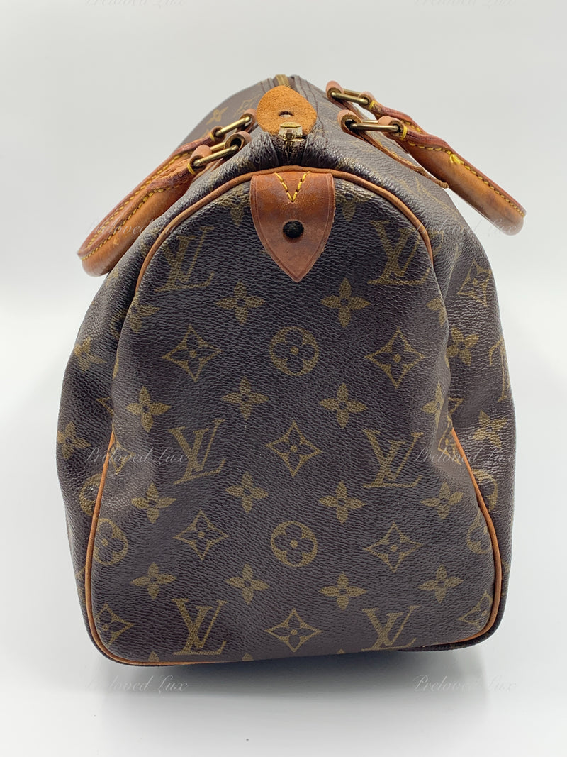 Sold-LOUIS VUITTON Monogram Speedy 30 Bag