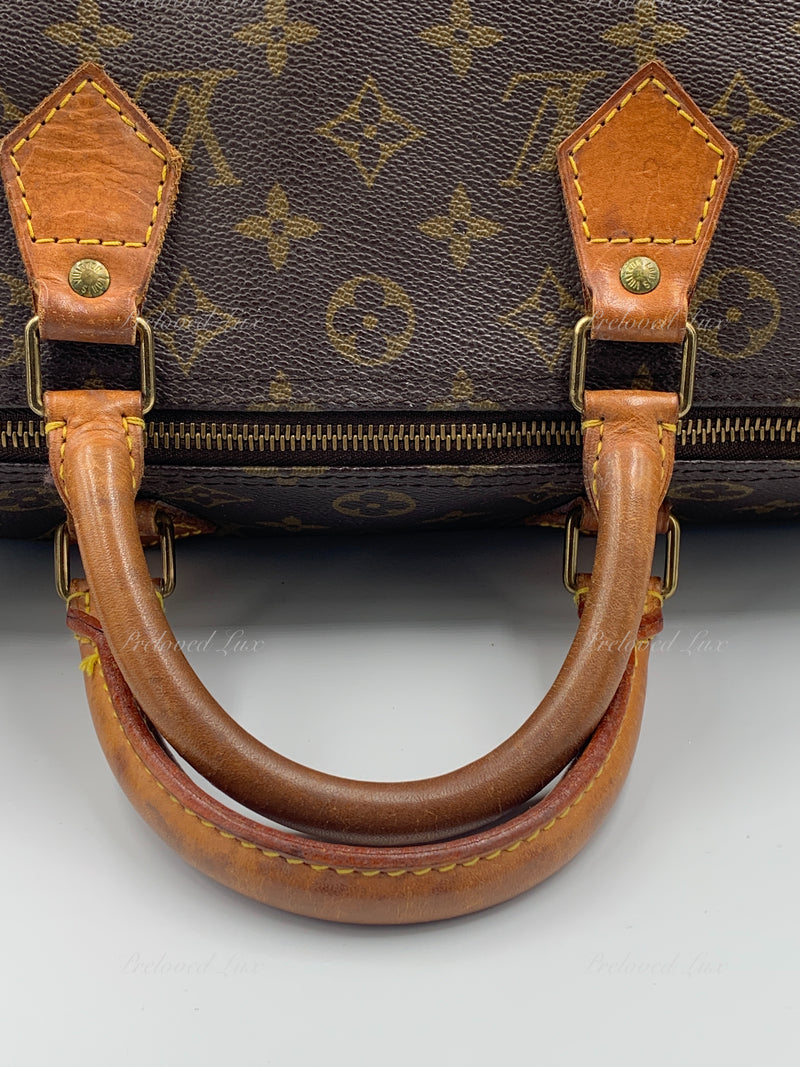 Sold-LOUIS VUITTON Monogram Speedy 30 Bag