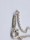 Tiffany 
Co 925 Silver Atlas Collection Bar with Necklace