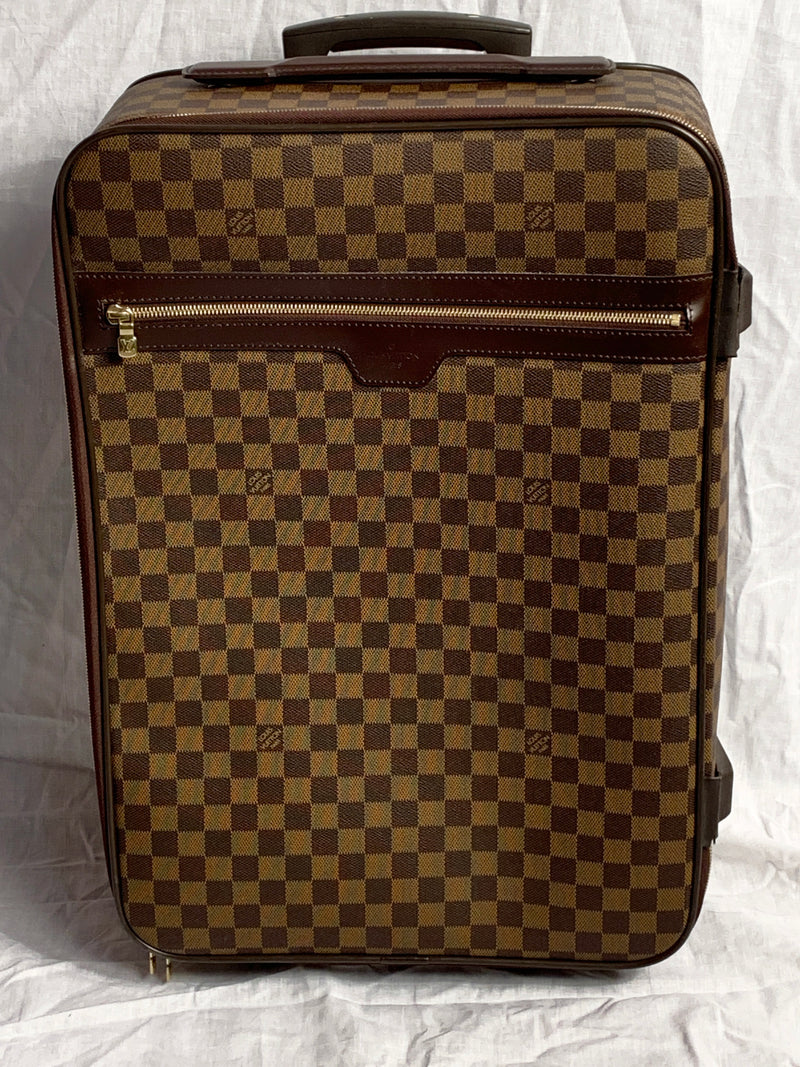 Sold-LOUIS VUITTON Damier Ebene Pegase 55 Luggage