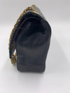 Sold-CHANEL Classic Lambskin Vintage Medium Flap Bag Black / Gold Hardware with Bijoux Chain