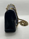 CHANEL Lambskin Small Black Classic Double Flap Bag Gold Hardware