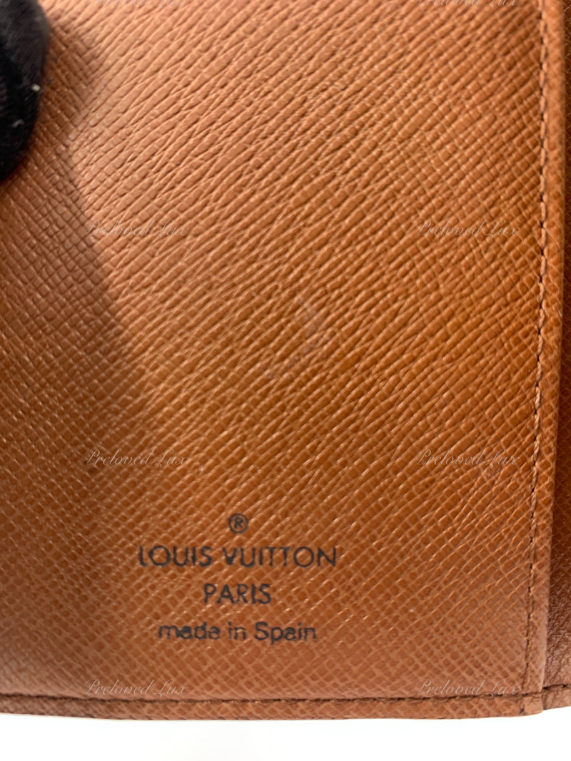 Sold-LOUIS VUITTON Monogram Canvas Small Ring Agenda