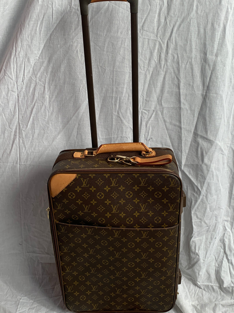 Sold-LOUIS VUITTON Monogram Pegase 55 Luggage