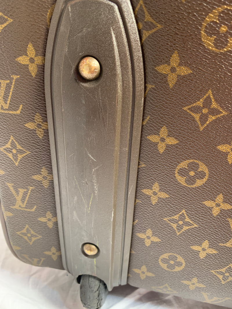 Sold-LOUIS VUITTON Monogram Pegase 55 Luggage