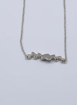 Sold-Tiffany 
Co Paloma Picasso Multiple Solid Hearts Necklace