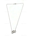 Sold-Tiffany 
Co Silver 925 Triple Open Hearts Necklace