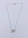 Sold-Tiffany 
Co Silver 925 Triple Open Hearts Necklace