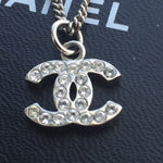 Sold-CHANEL CC Rhinestones Necklace