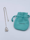 Sold-Tiffany 
Co 925 Silver 1837 Lock with Necklace