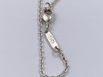 Sold-Tiffany 
Co 925 Silver 1837 Lock with Necklace