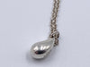 Sold-Tiffany 
Co 925 Silver Elsa Peretti Tear drop Pendant Necklace