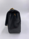 Sold-CHANEL Lambskin Small Diana Single Chain Single Flap Bag Black/gold