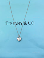 Tiffany 
Co 925 Silver Lock Necklace