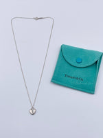 Tiffany 
Co 925 Silver Lock Necklace