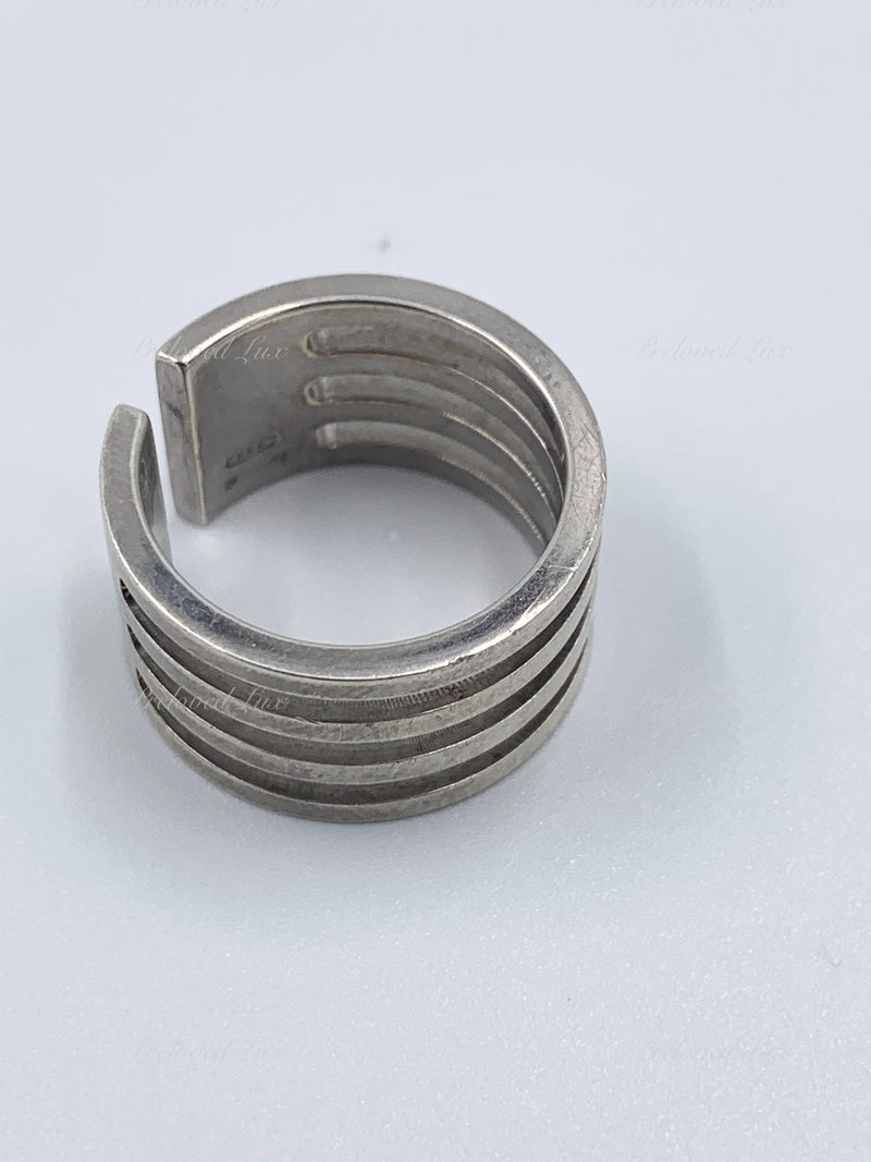 Sold-Gucci 925 Silver Ring Size 5