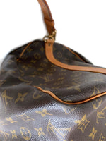 Sold-LOUIS VUITTON Monogram Keepall Bandoulière 55 with Strap Travel Bag