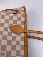 Sold-LOUIS VUITTON Damier Azur Neverfull MM