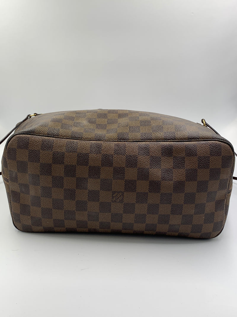 SOLD-LOUIS VUITTON Damier Ebene Neverfull MM