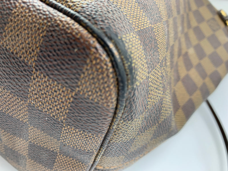 SOLD-LOUIS VUITTON Damier Ebene Neverfull MM