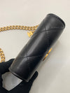 Sold-CHANEL Black Lambskin Mini Clutch Wallet Crossbody Bag Gold Hardware