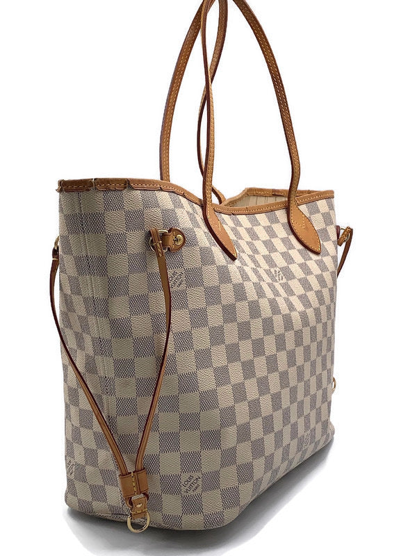 Sold-LOUIS VUITTON Damier Azur Neverfull MM