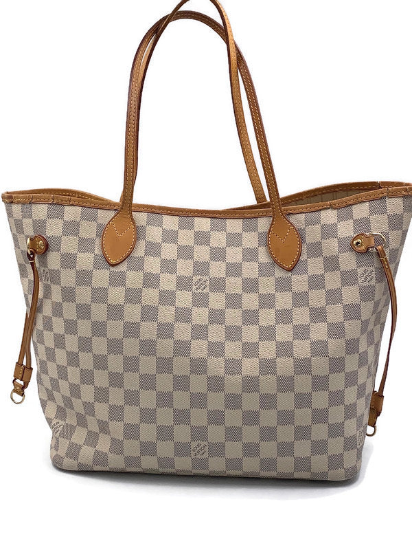 Sold-LOUIS VUITTON Damier Azur Neverfull MM