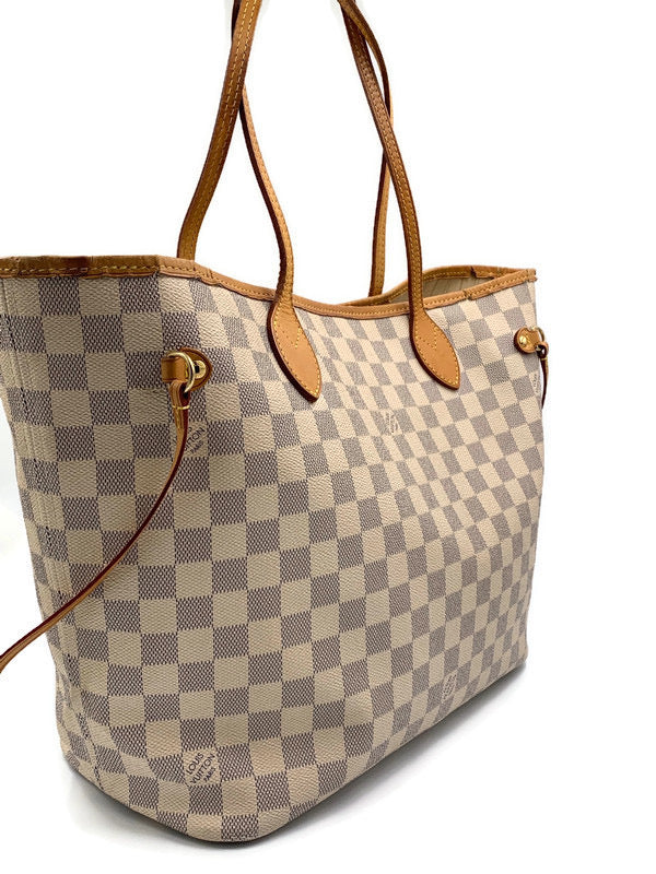 Sold-LOUIS VUITTON Damier Azur Neverfull MM