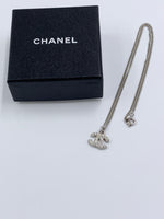 Sold-CHANEL CC Rhinestones Necklace