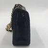 Sold-CHANEL Classic Lambskin Chain Mini Square Flap Bag black/gold