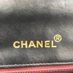 Sold-CHANEL Classic Lambskin Chain Mini Square Flap Bag black/gold