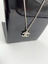 Sold-CHANEL CC Rhinestones Necklace