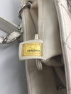 Sold-CHANEL Caviar Quilted Petite Shopping Tote White PST