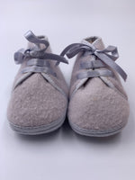 Sold-Hermes Newborn Baby First Shoes Greyish Purple Color