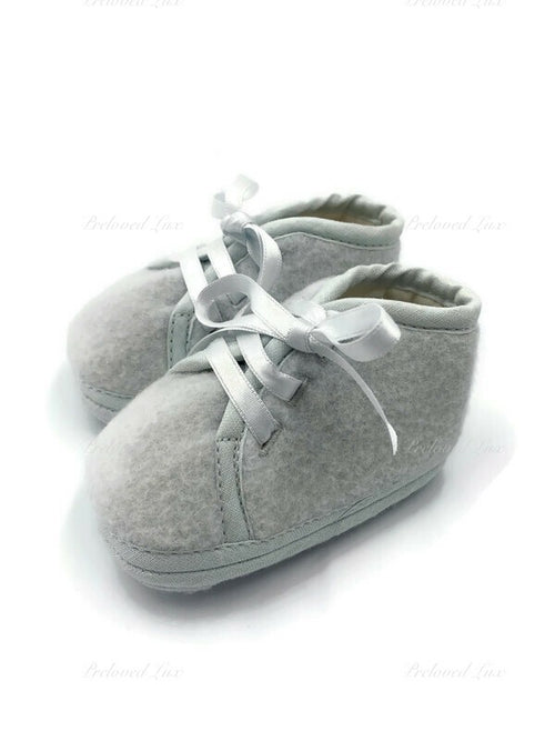 Sold-Kids - Hermes Newborn Baby First Shoes Light Blue Color