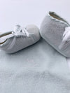 Sold-Kids - Hermes Newborn Baby First Shoes Light Blue Color